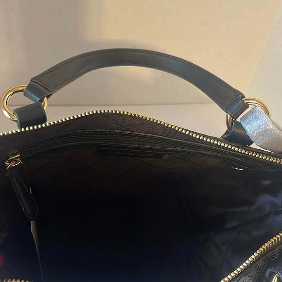 NWT MICHAEL Michael Kors Logo Sullivan Convertible Top Zip Tote - Picture 12 of 16